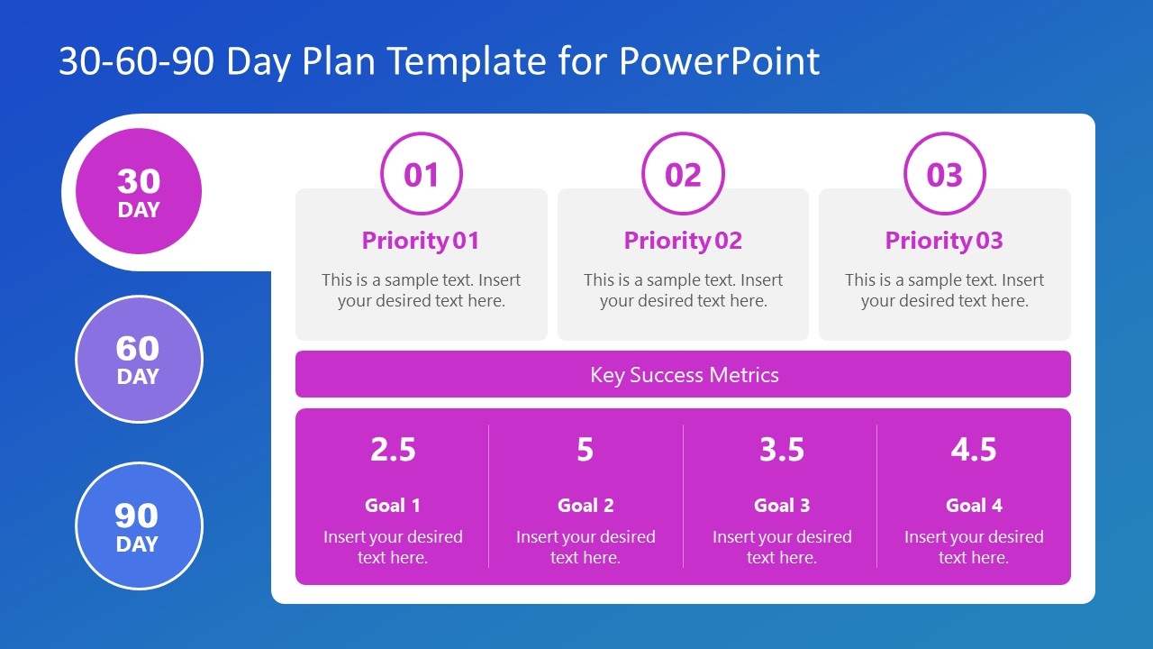 30-60-90 day plan template