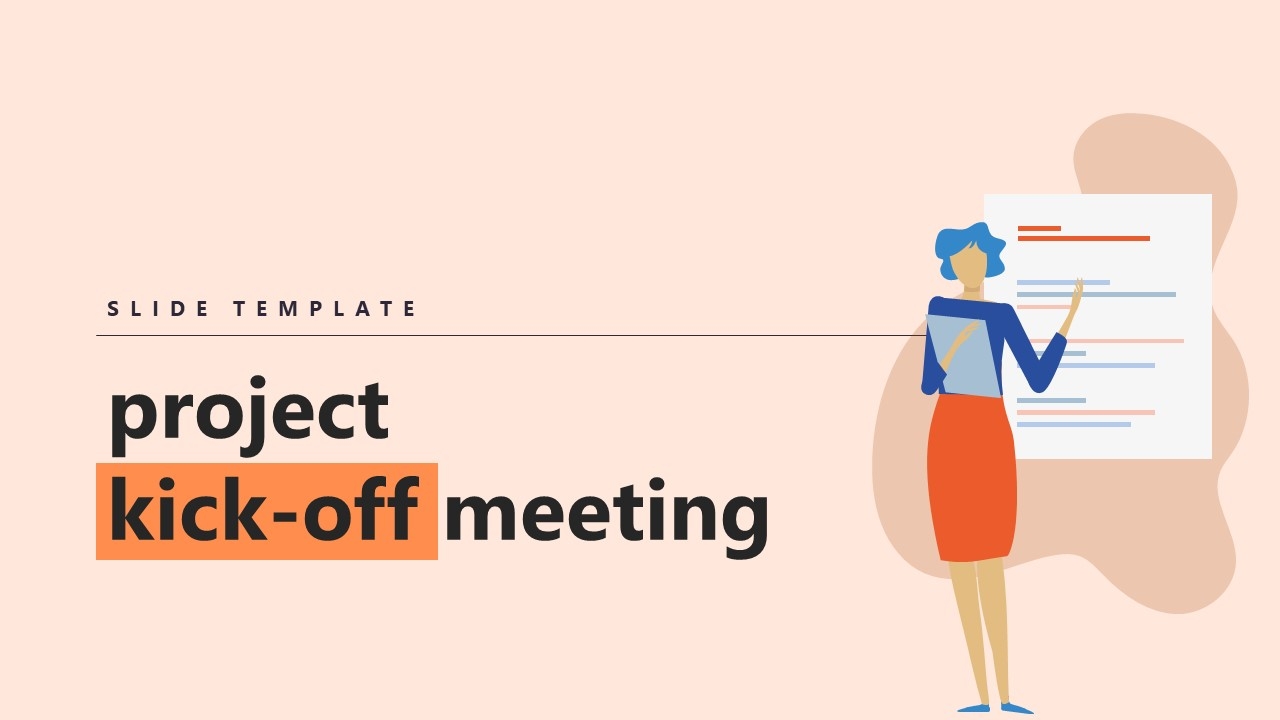 Free Project Kickoff Meeting PowerPoint Template Google Slides
