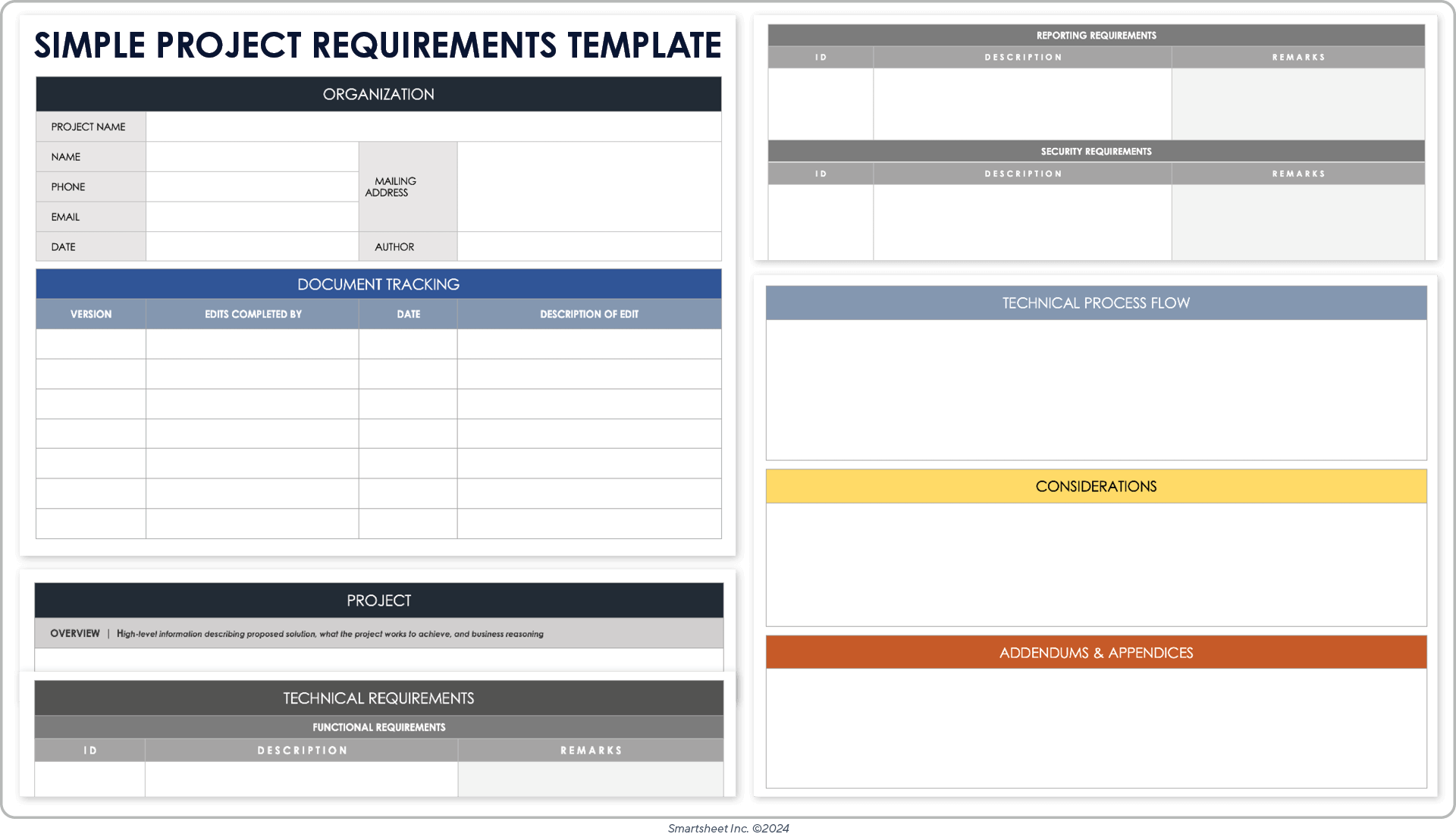 Free Requirement Gathering Templates All Types Formats