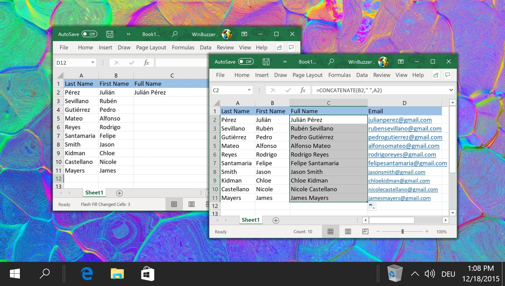 How To Combine Text Cells In Excel With The Concatenate Formula