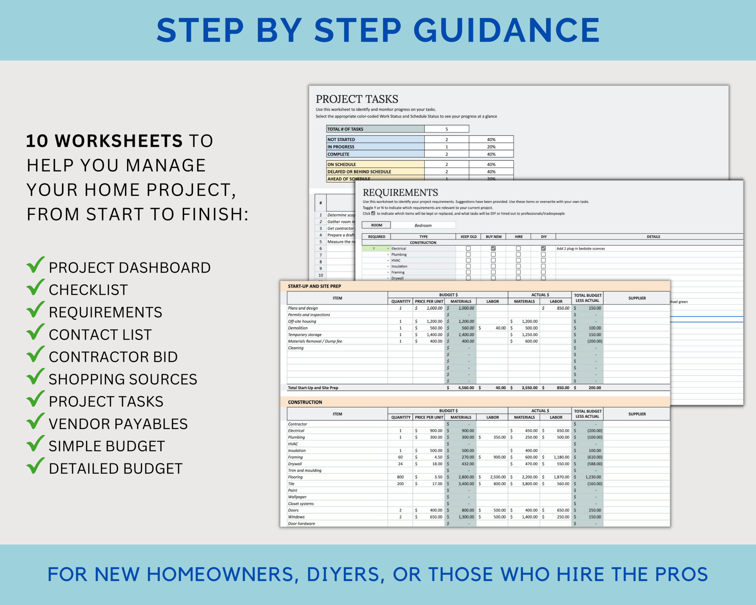 How To Create A Home Renovation Budget FREE Spreadsheet ORC Week 4 Rambling Renovators
