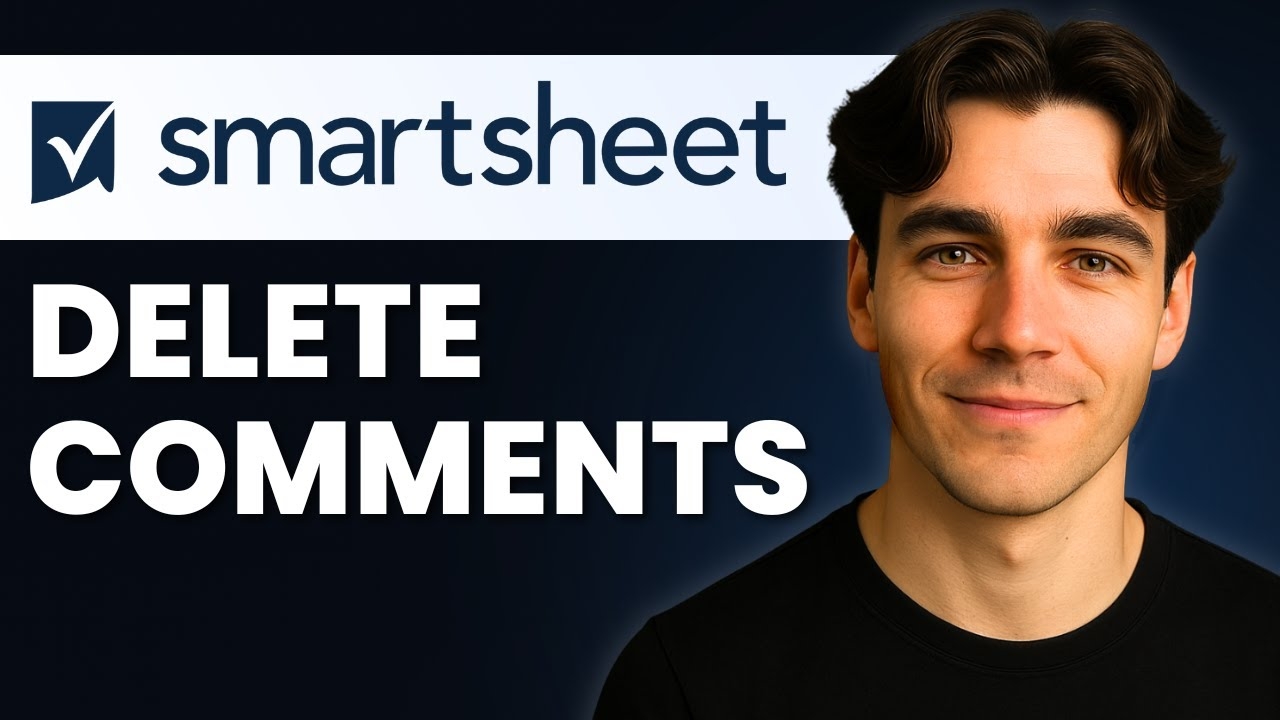 How To Delete Comments In Smartsheet Tutorial 2026 YouTube