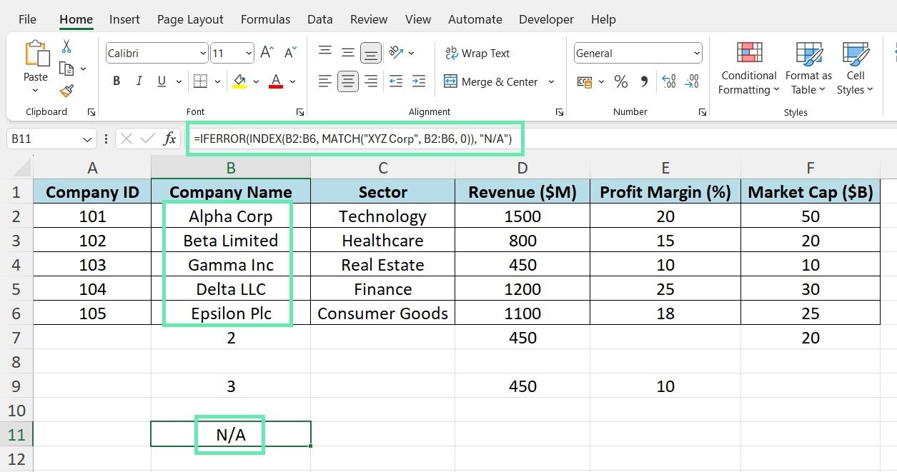 How To Use INDEX MATCH For Data Retrieval Downloadable Template 