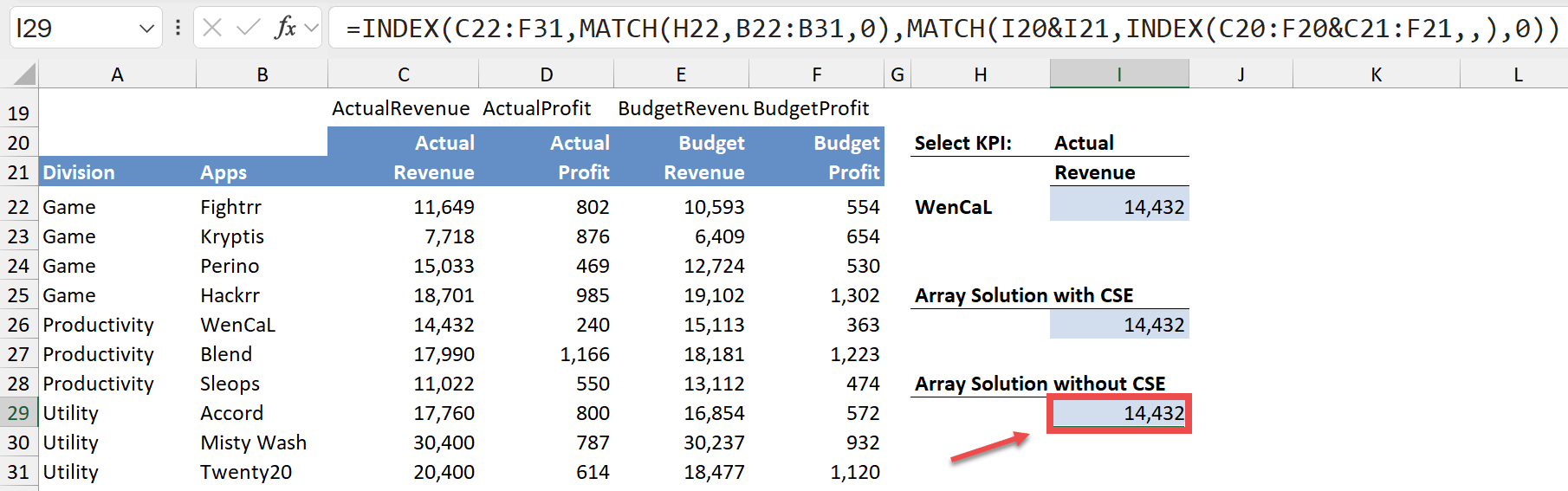 index match multiple criteria