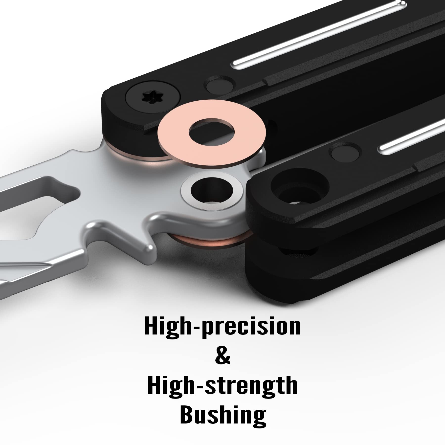 Nabalis Morse Bushing Systerm Butterfly Knife Balisong Trainer 6061 Aluminum Integral Channel Handle Zen Pins With Non slip Lines Unsharpened For Practicing Flipping Blunt Practice No Edge Tool Amazon ae Sporting Goods