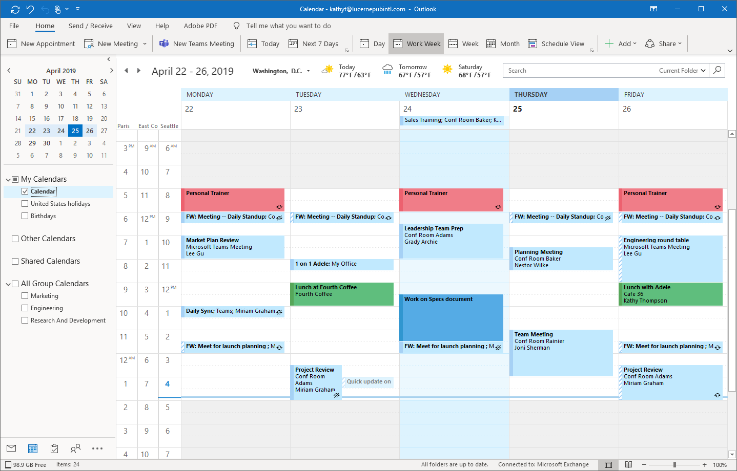 Outlook Calendar Connector Smartsheet