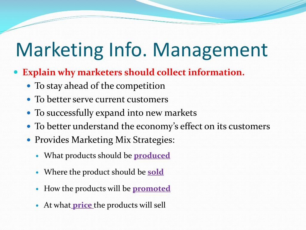 PPT 4 06 Acquire Foundational Knowledge Of Marketing information Management To Understand Its Nature And Scope PowerPoint Presentation ID 1640179