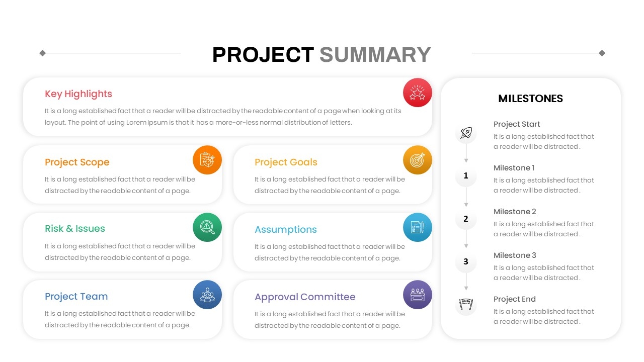 Project Kickoff Template For PowerPoint Google Slides