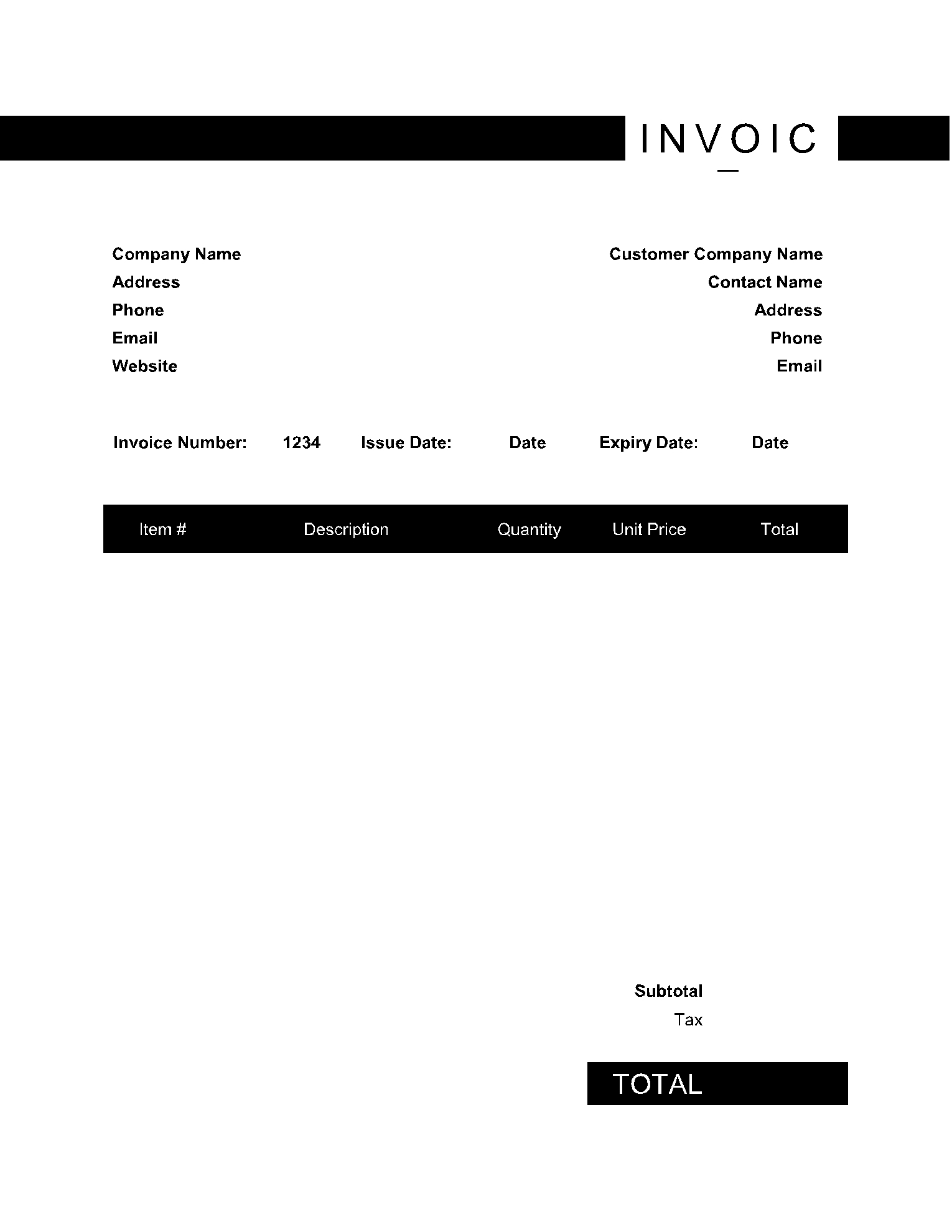 receipt book template word