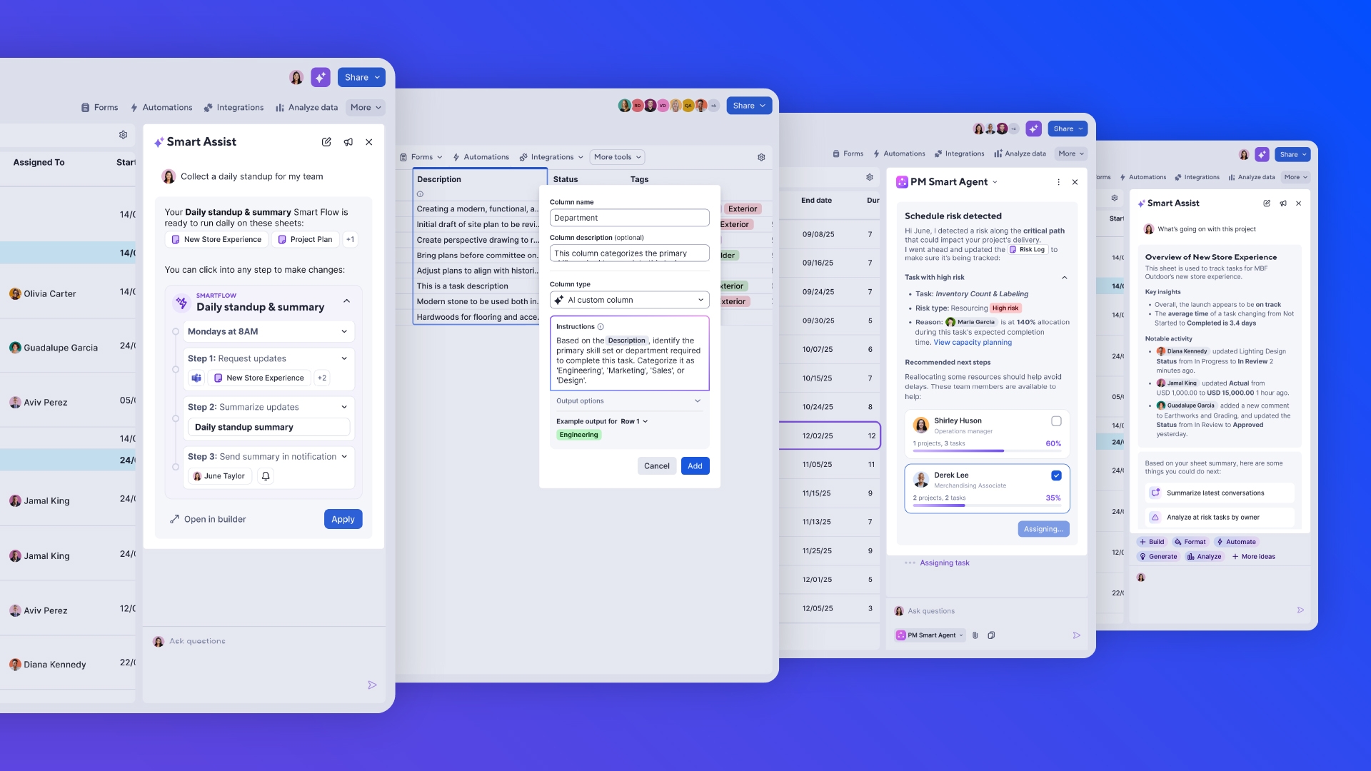 Smartsheet Debuts Intelligent Work Management Unifying AI Data And People To Accelerate Enterprise Execution Smartsheet