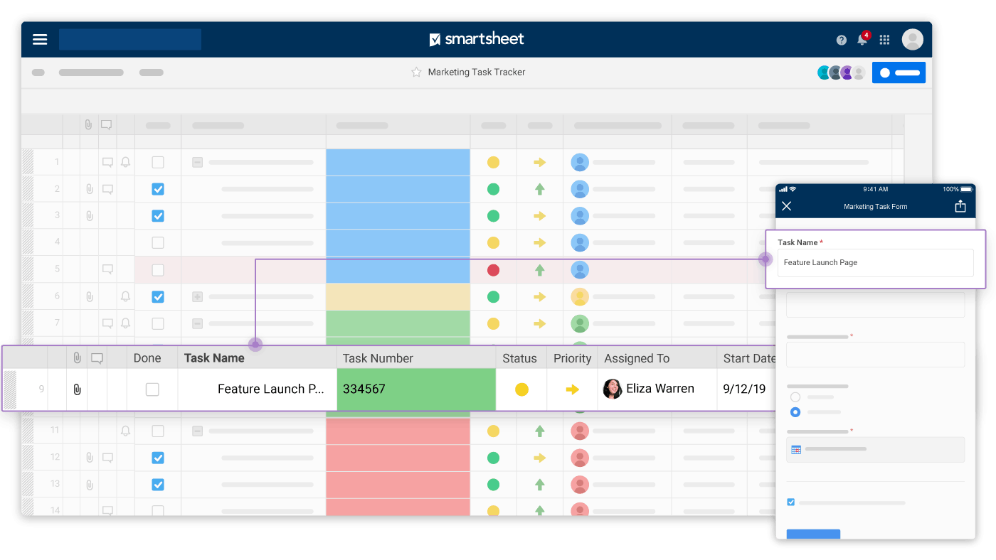 Smartsheet For Marketing Datasheet Smartsheet