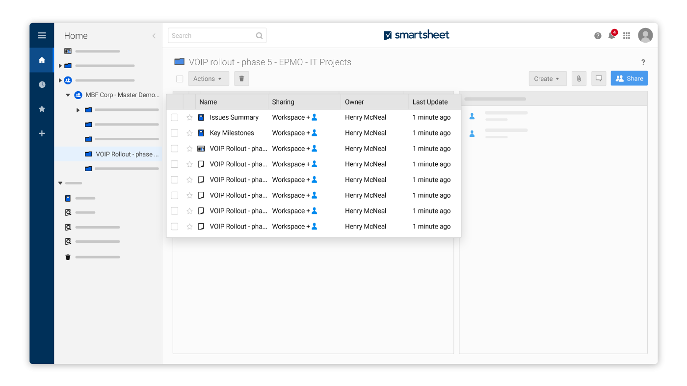 Smartsheet Salesforce Connector Smartsheet