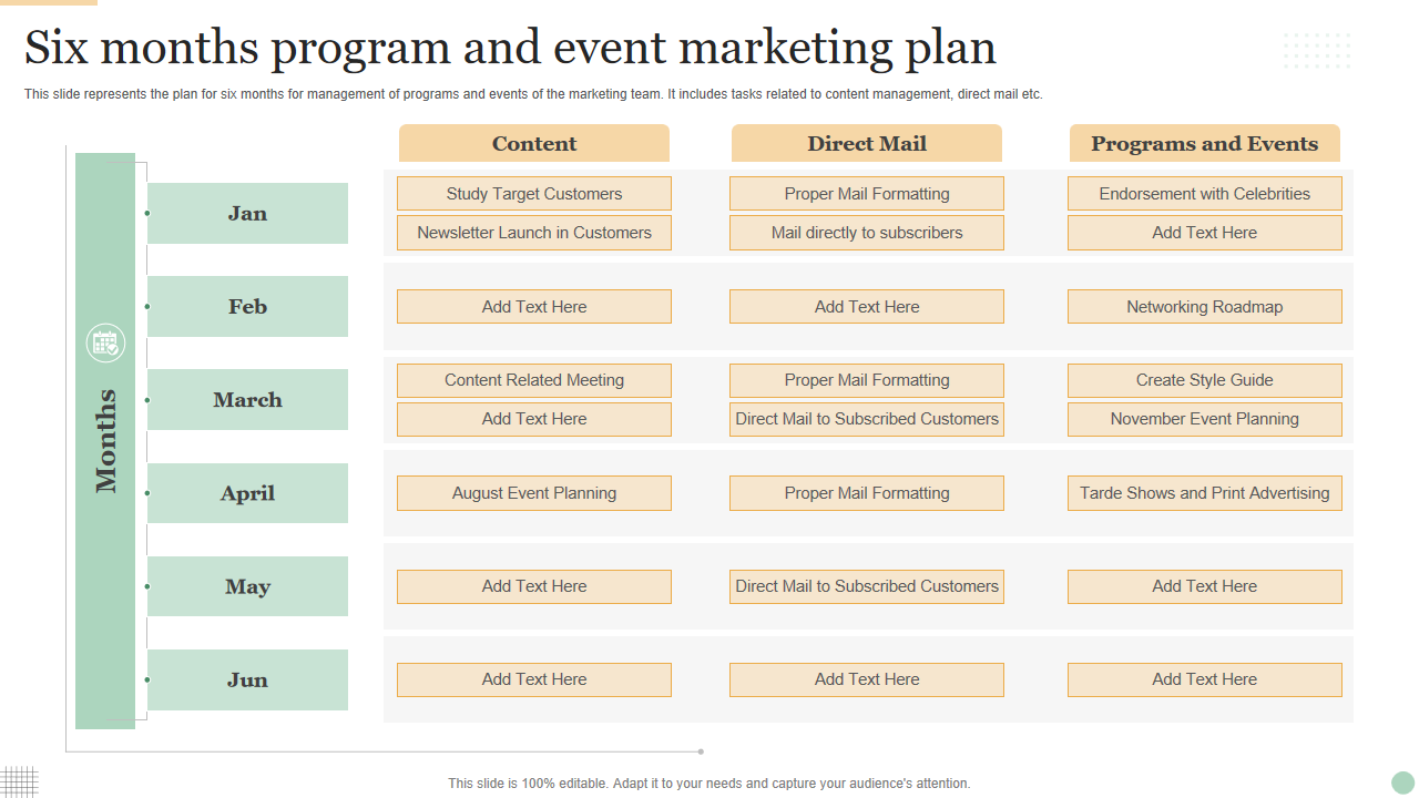 sample event marketing plan template