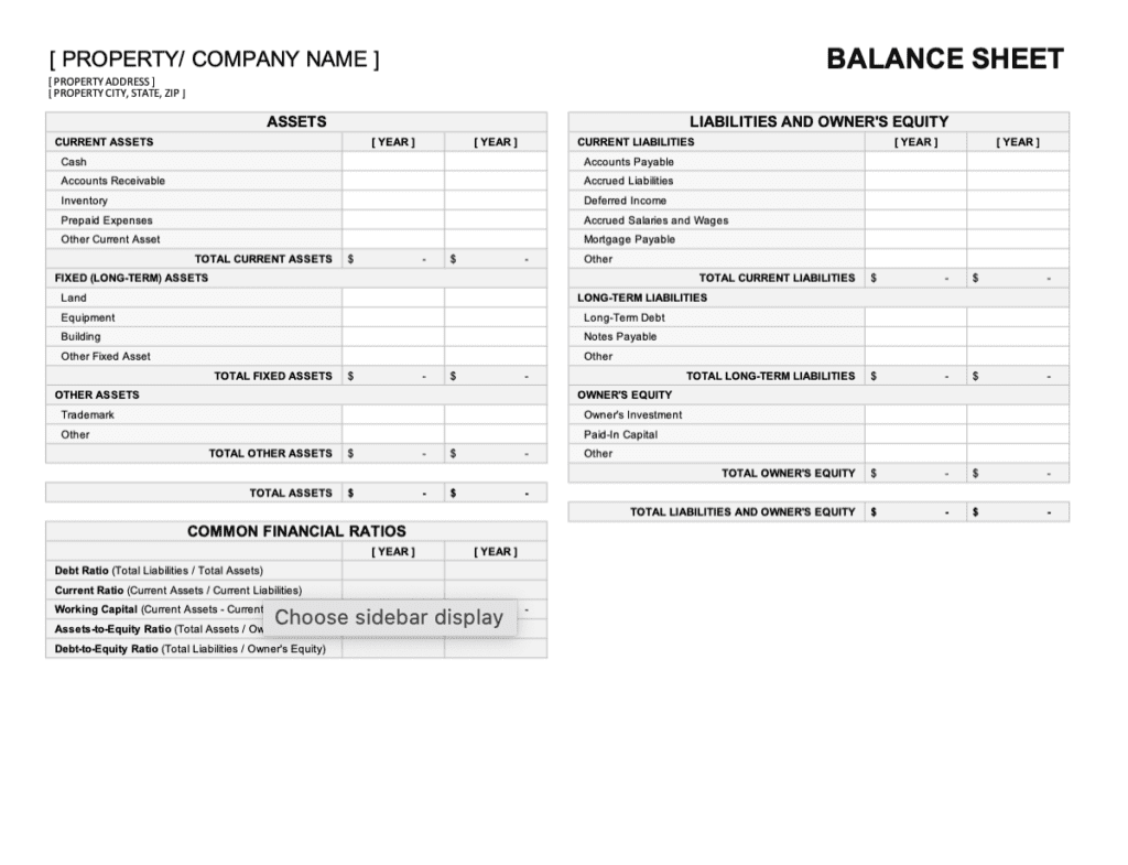 Ultimate Guide To Rental Property Balance Sheets 2025 Free Templates