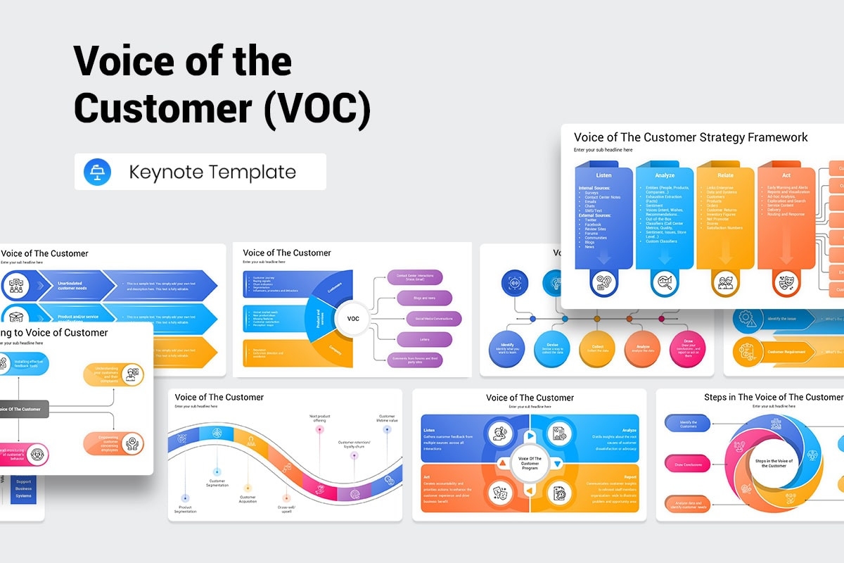 voice of the customer template