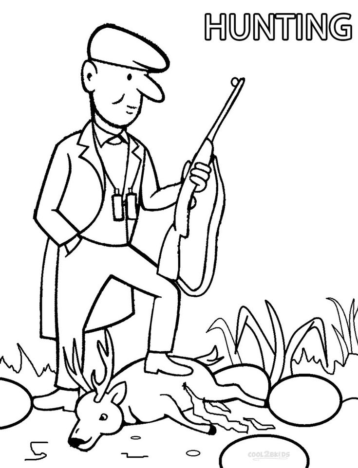 Illustration of a hunter's safety checklist