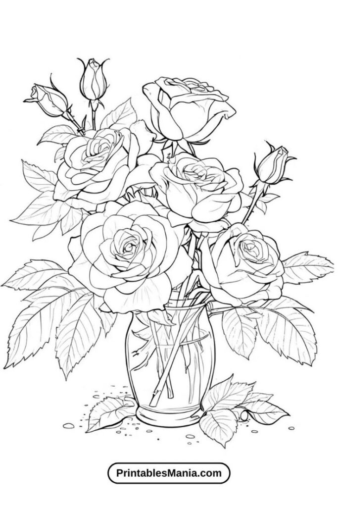 Young student coloring within delicate palettes