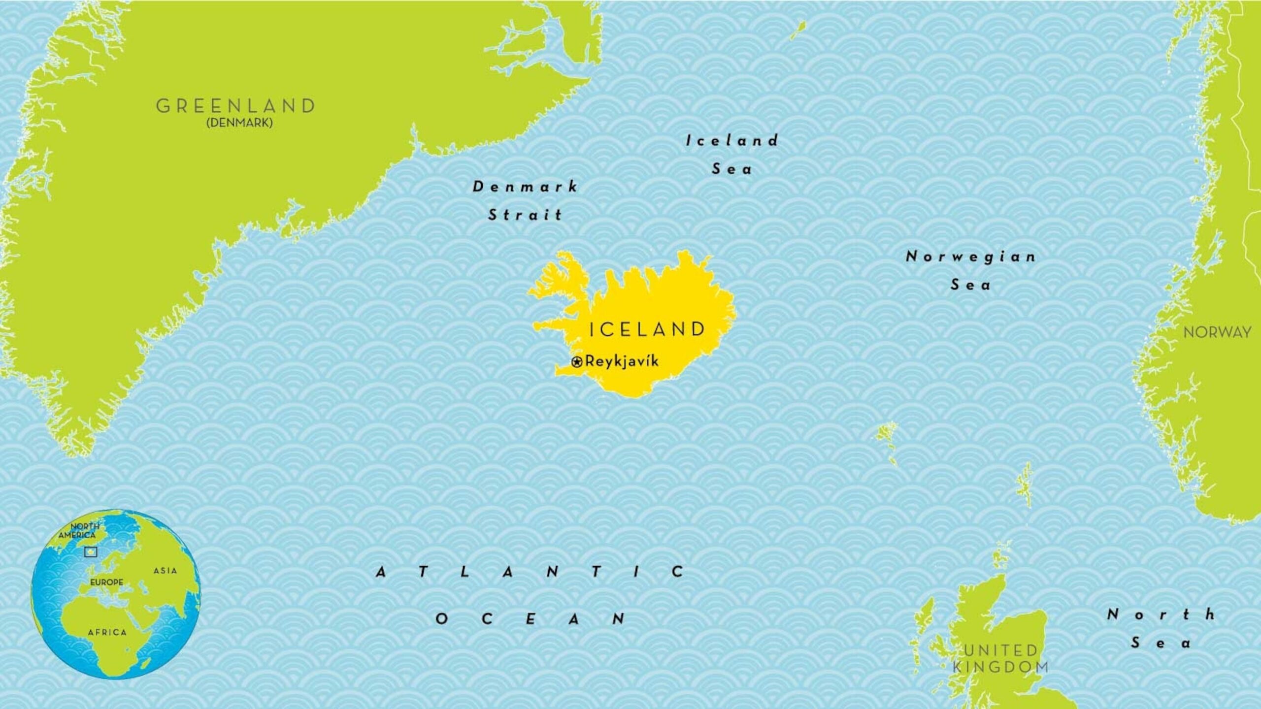 Children tracing Iceland's outlines on paper map