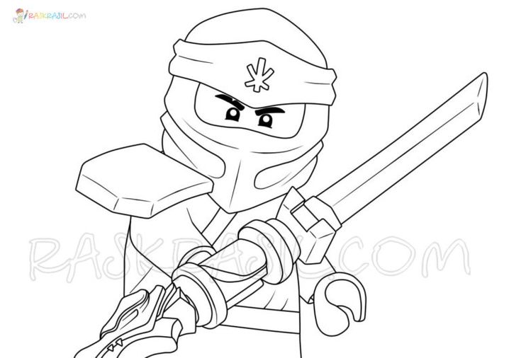 Children comparing finished ninjago coloring pages on a corkboard