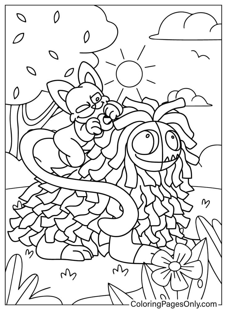 Teacher guiding students during coloring center activity