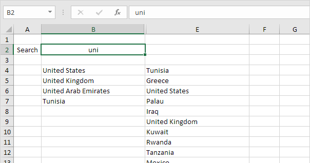 Screenshot of Excel Find dialog with search term entered